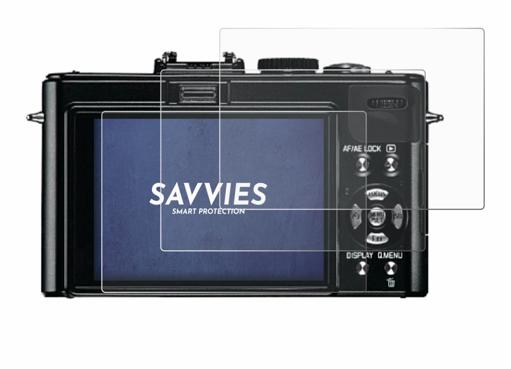 Image of the device Leica D-Lux 5 with a wide variety of screen protectors.