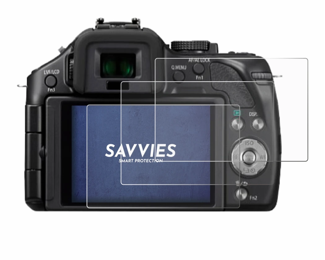 Image of the device Panasonic Lumix DMC-G5 with a wide variety of screen protectors.