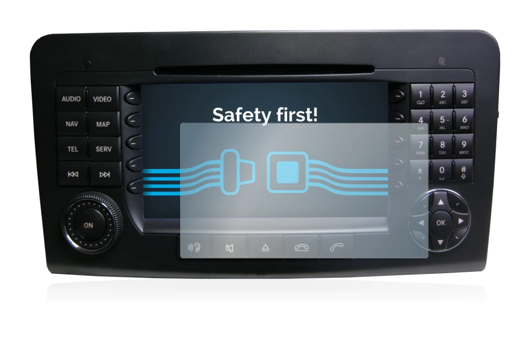 Image of the device Mercedes-Benz Comand APS NTG 1 with a wide variety of screen protectors.