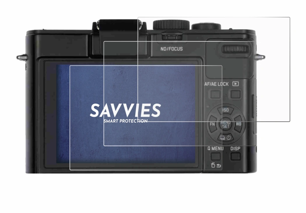 Image of the device Leica D-Lux 6 with a wide variety of screen protectors.