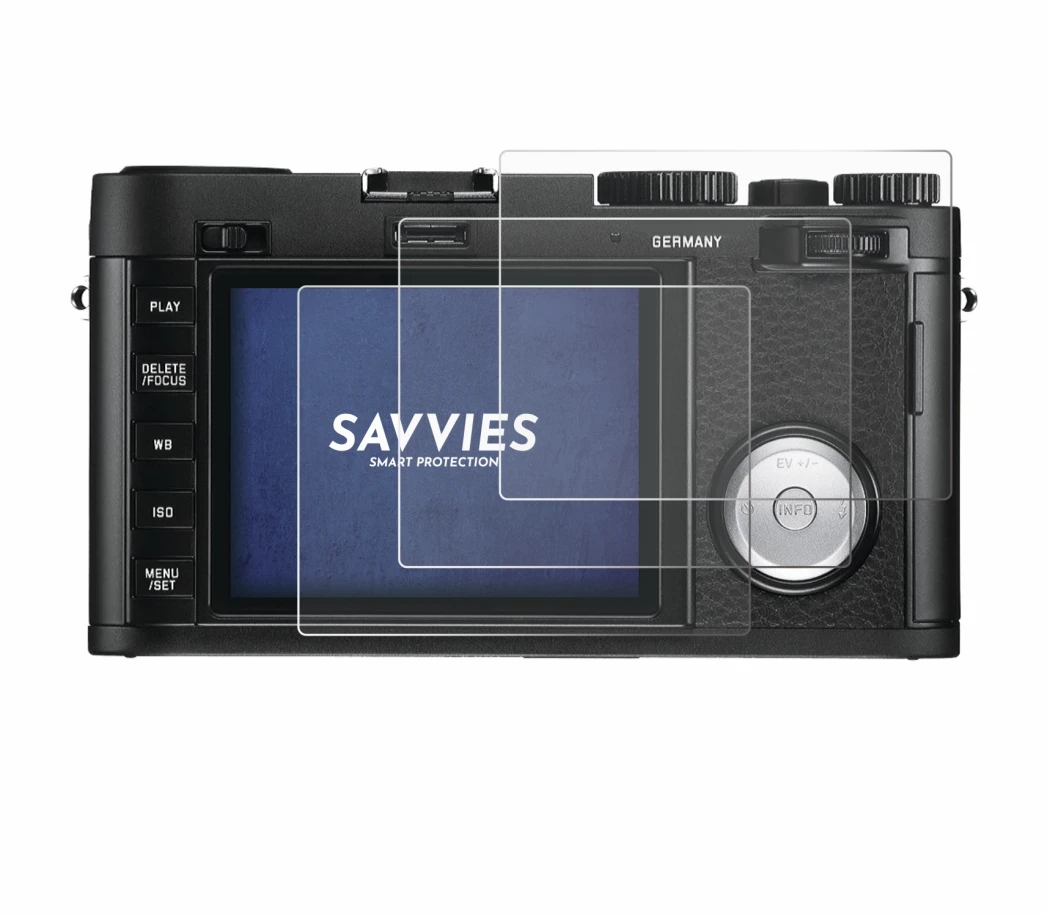 Image of the device Leica X Vario with a wide variety of screen protectors.