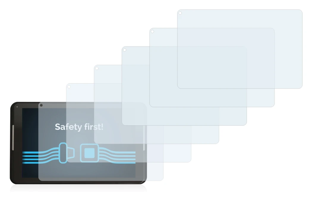 Image of the device Xoro PAD 8W2 with a wide variety of screen protectors.