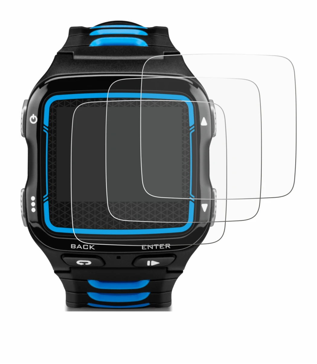 Image of the device Garmin Forerunner 920XT with a wide variety of screen protectors.
