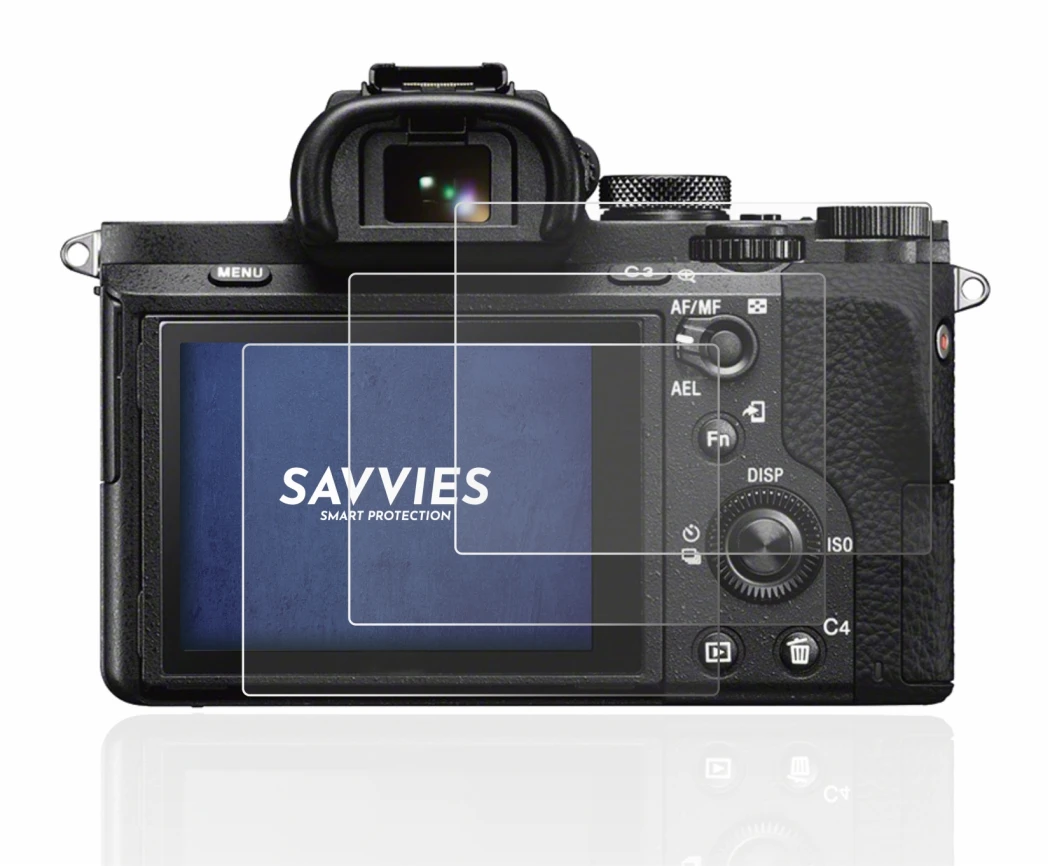 Image of the device Sony Alpha 7 II (ILCE-7M2) with a wide variety of screen protectors.