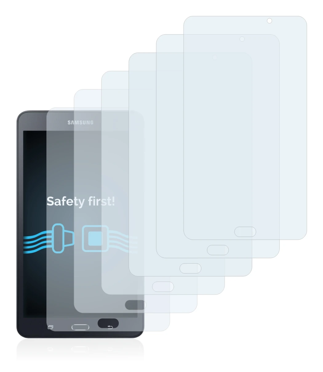 Image of the device Samsung Galaxy J Max with a wide variety of screen protectors.