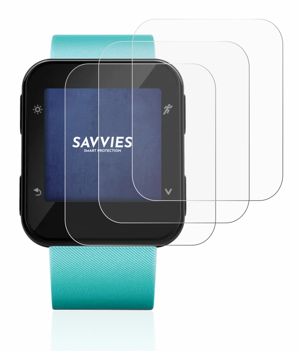 Image of the device Garmin Forerunner 35 with a wide variety of screen protectors.