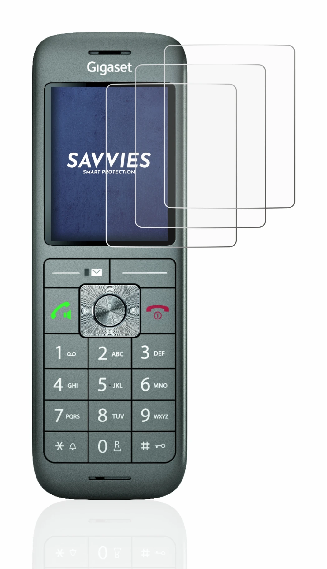 Image of the device Gigaset CL660HX with a wide variety of screen protectors.