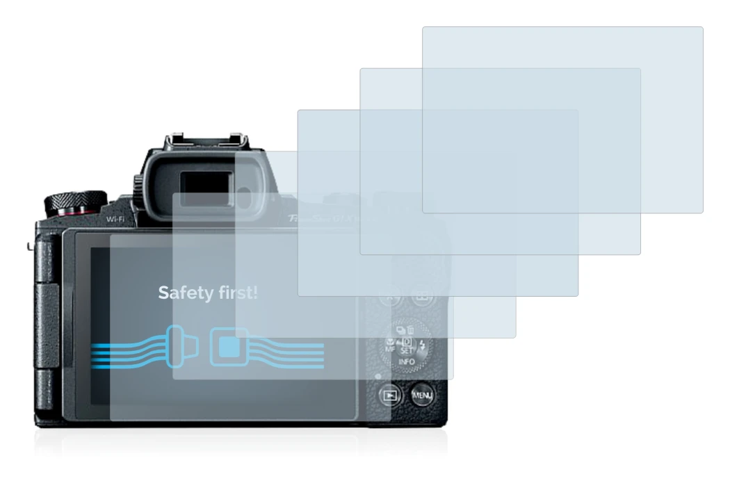 Image of the device Canon PowerShot G1 X Mark III with a wide variety of screen protectors.