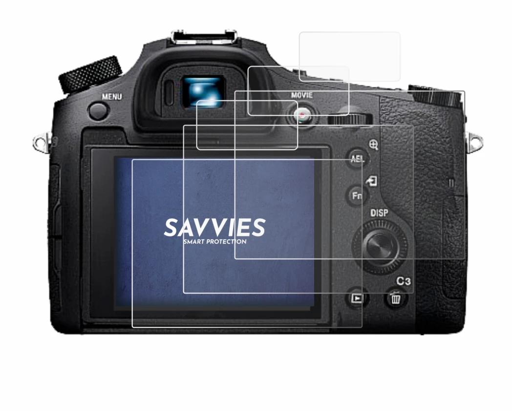Image of the device Sony Cyber-Shot DSC-RX10 IV with a wide variety of screen protectors.