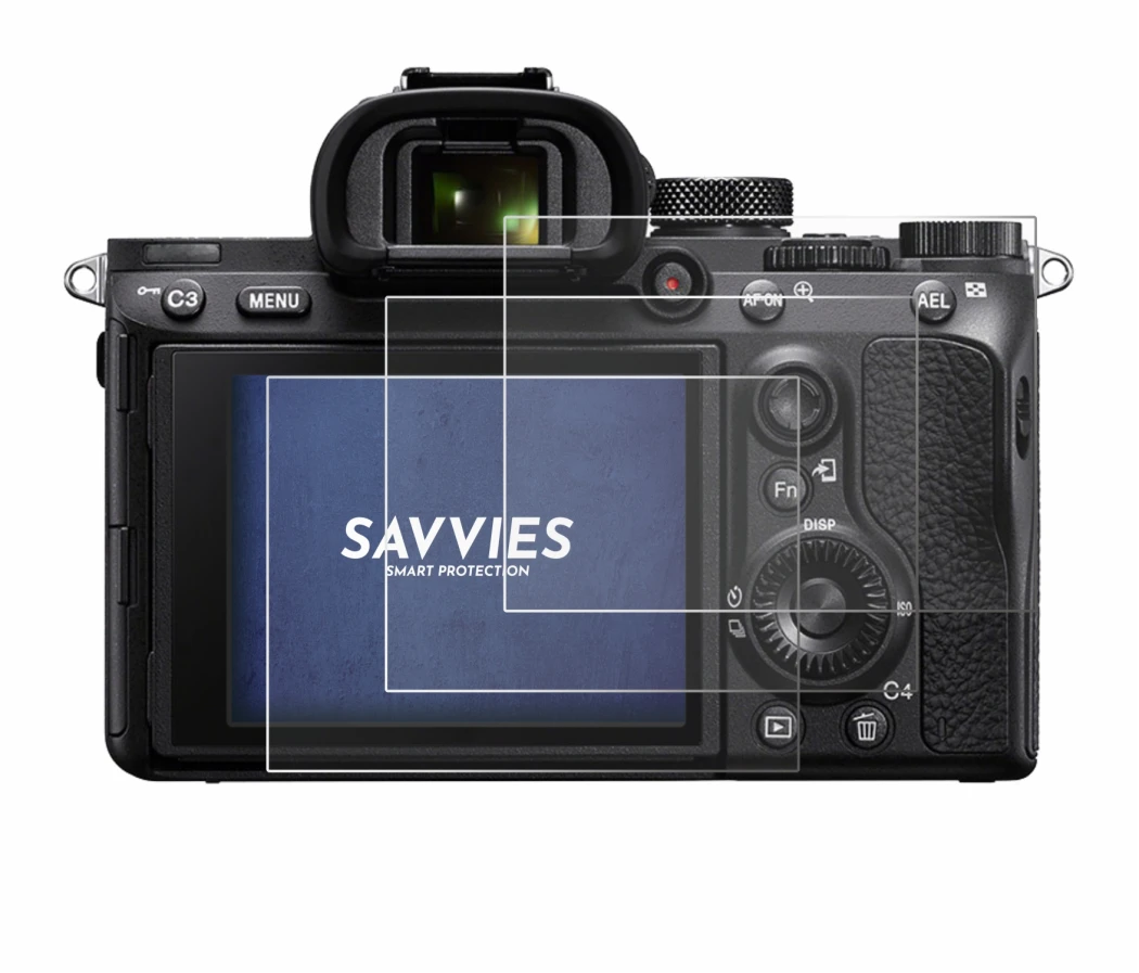 Image of the device Sony Alpha 7 III (ILCE-7M3) with a wide variety of screen protectors.