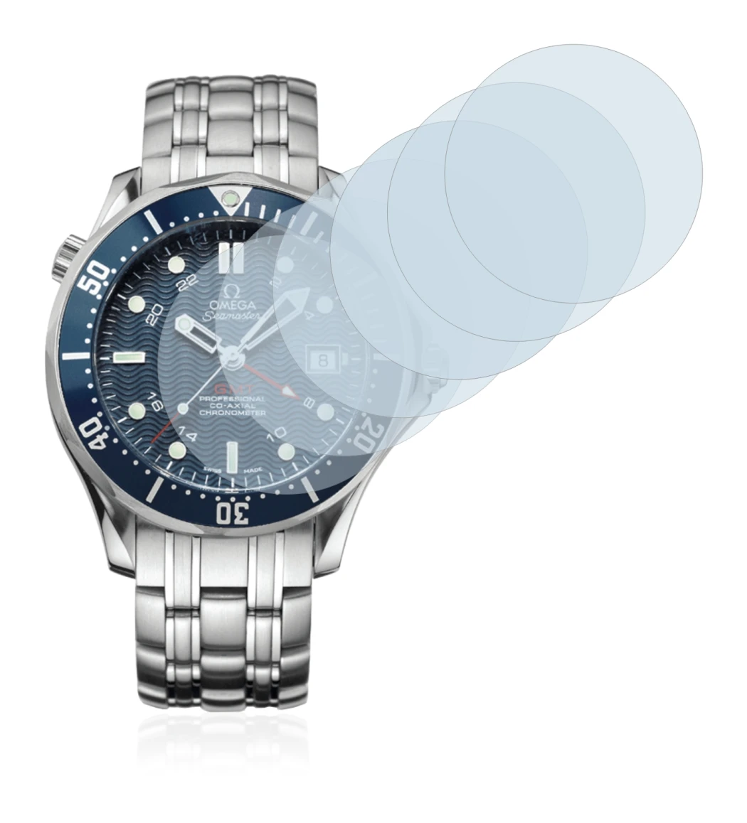Image of the device Omega Seamaster Diver (41 mm) with a wide variety of screen protectors.