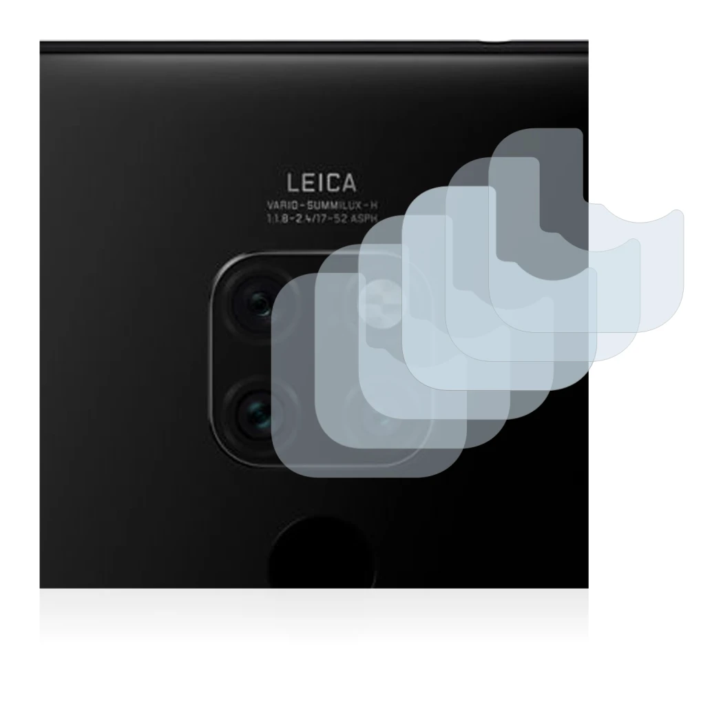 Image of the device Huawei Mate 20 (ONLY Camera Lens) with a wide variety of screen protectors.