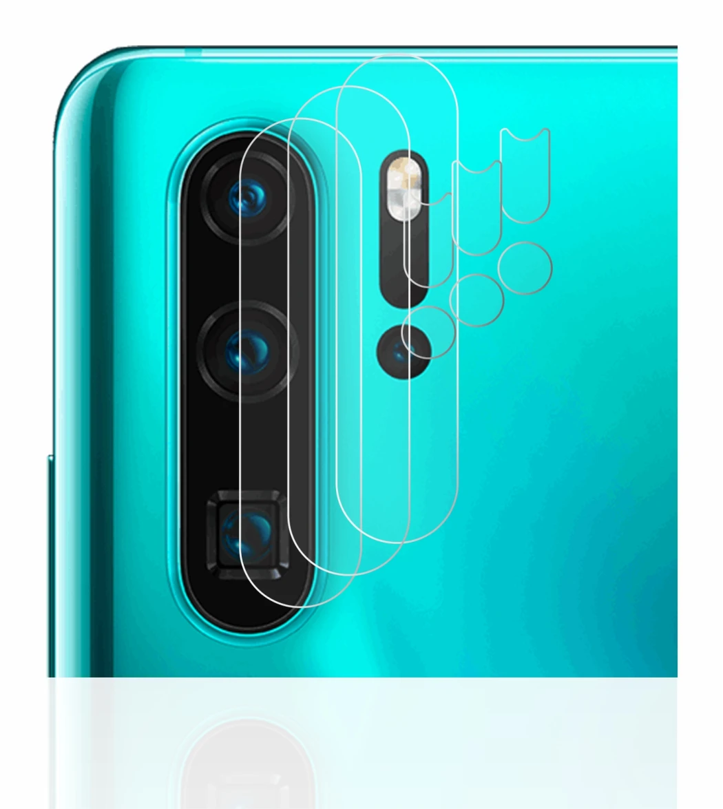 Image of the device Huawei P30 Pro (ONLY Camera Lens) with a wide variety of screen protectors.