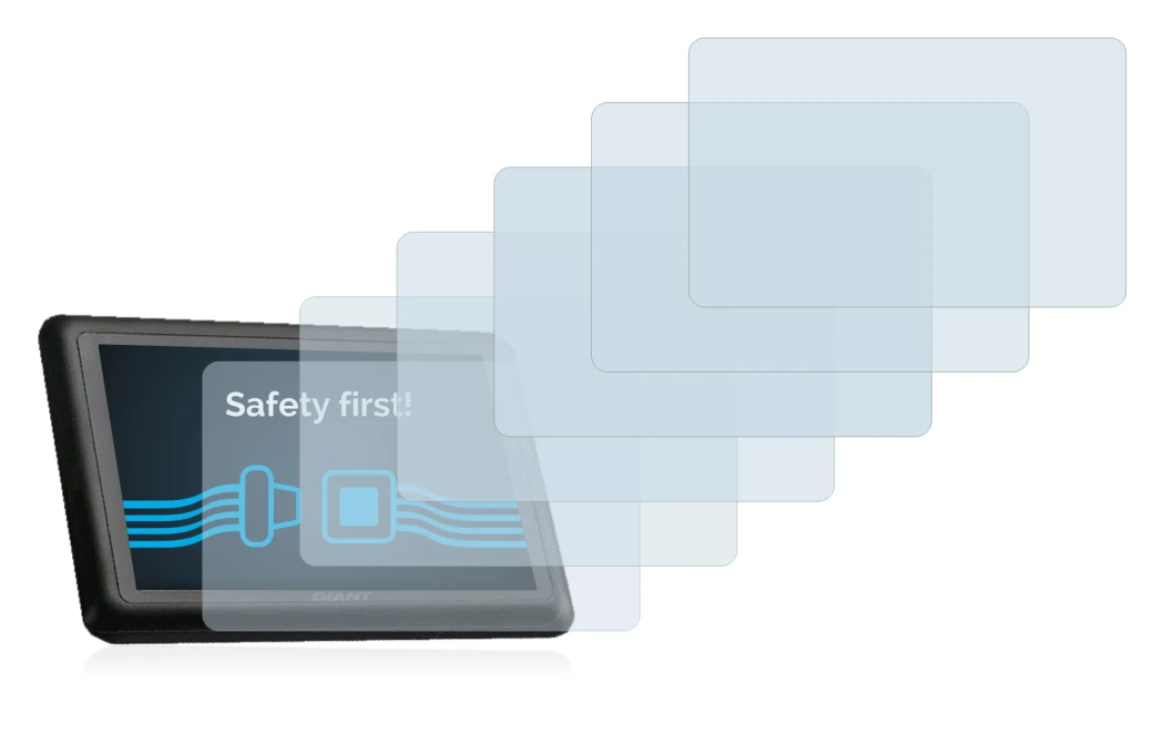 Image of the device Giant RideControl Charge with a wide variety of screen protectors.