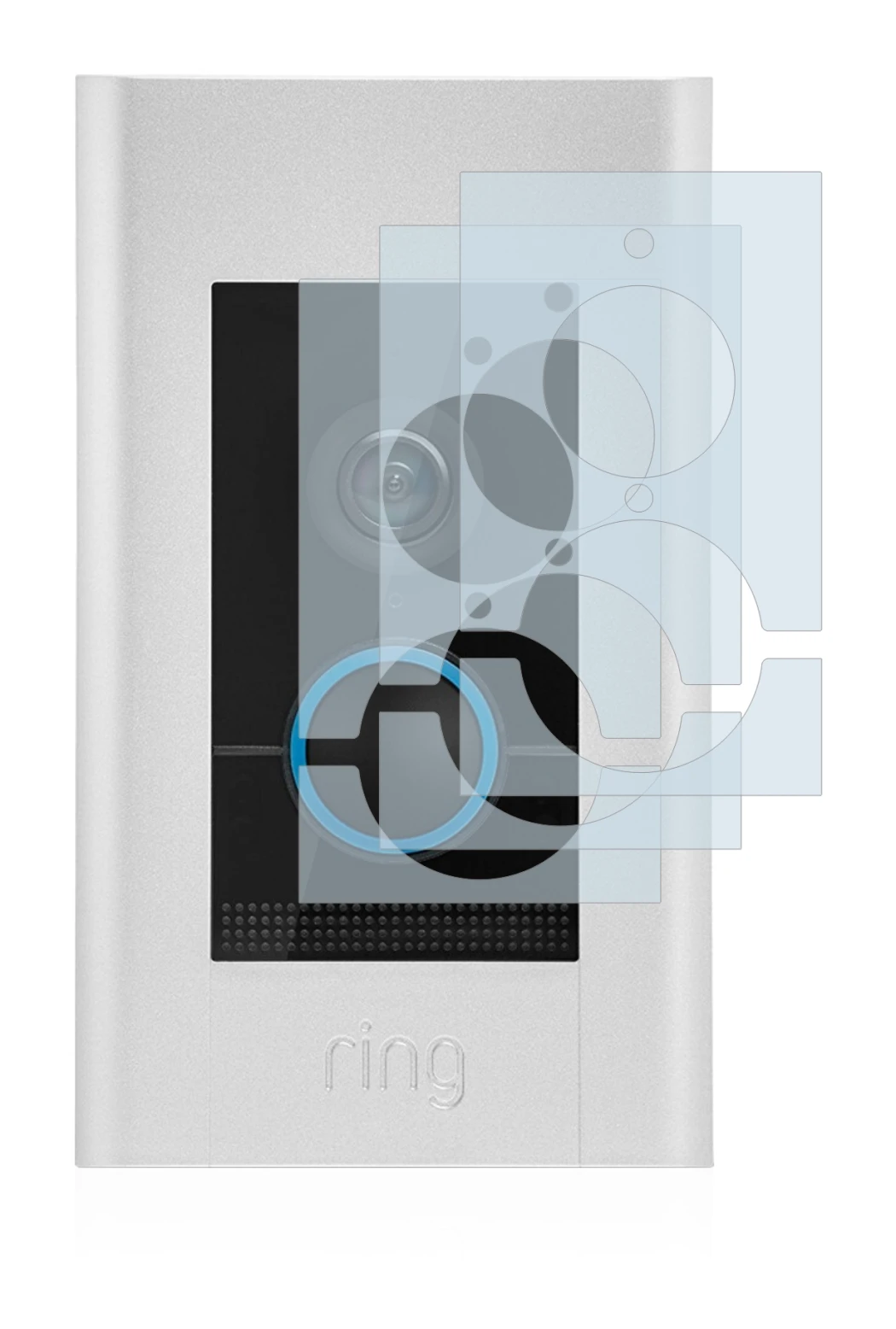 Image of the device Ring Video Doorbell Elite with a wide variety of screen protectors.