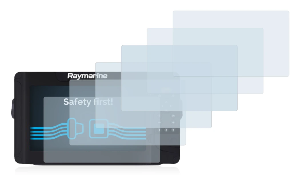 Image of the device Raymarine Element 9 HV with a wide variety of screen protectors.