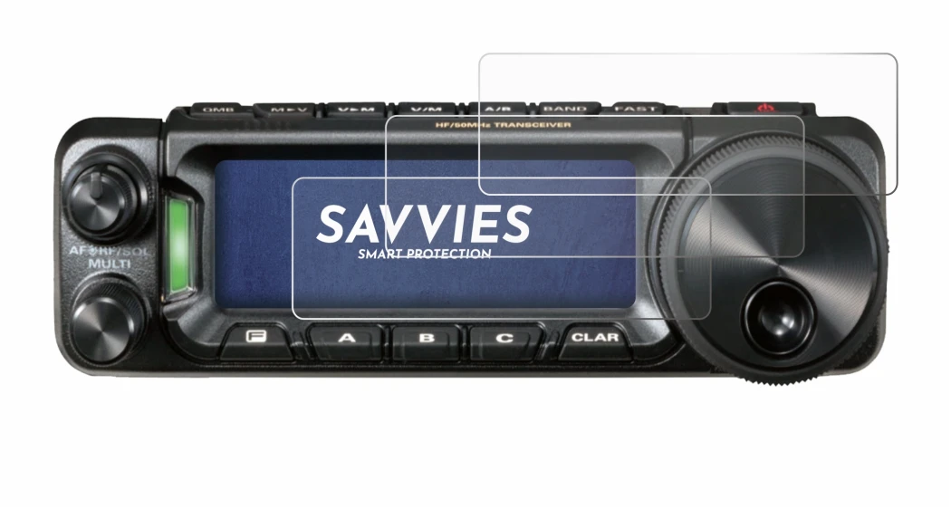 Image of the device Yaesu FT-891 with a wide variety of screen protectors.