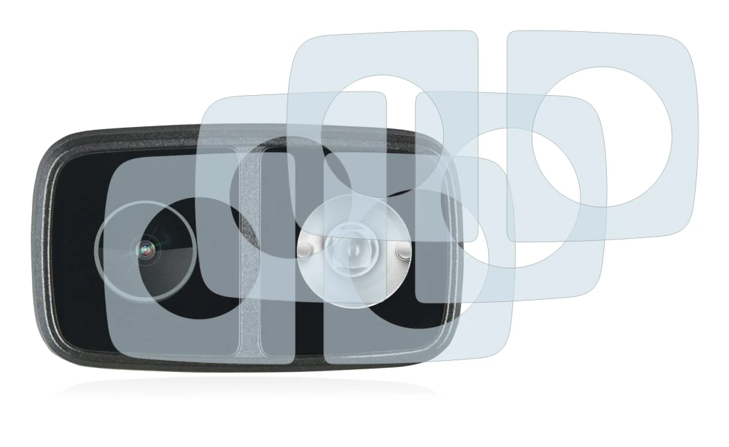 Image of the device Cycliq Fly12 CE with a wide variety of screen protectors.