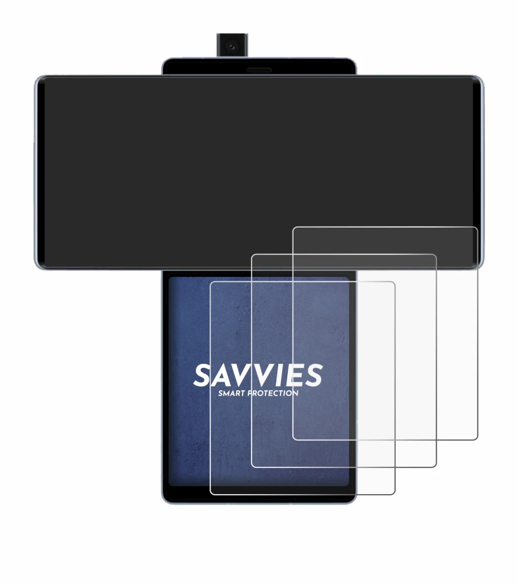 Image of the device LG Wing (Back display) with a wide variety of screen protectors.