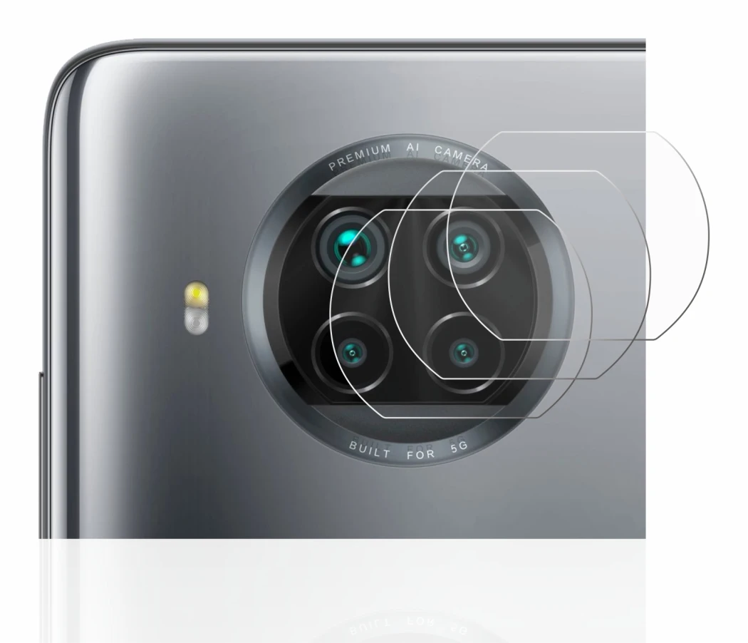 Image of the device Xiaomi Mi 10T Lite (ONLY Camera Lens) with a wide variety of screen protectors.