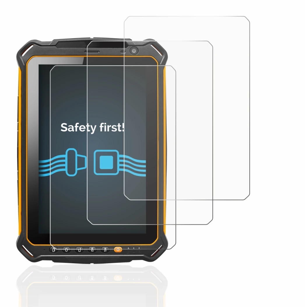 Image of the device i.safe MOBILE IS930.2 with a wide variety of screen protectors.