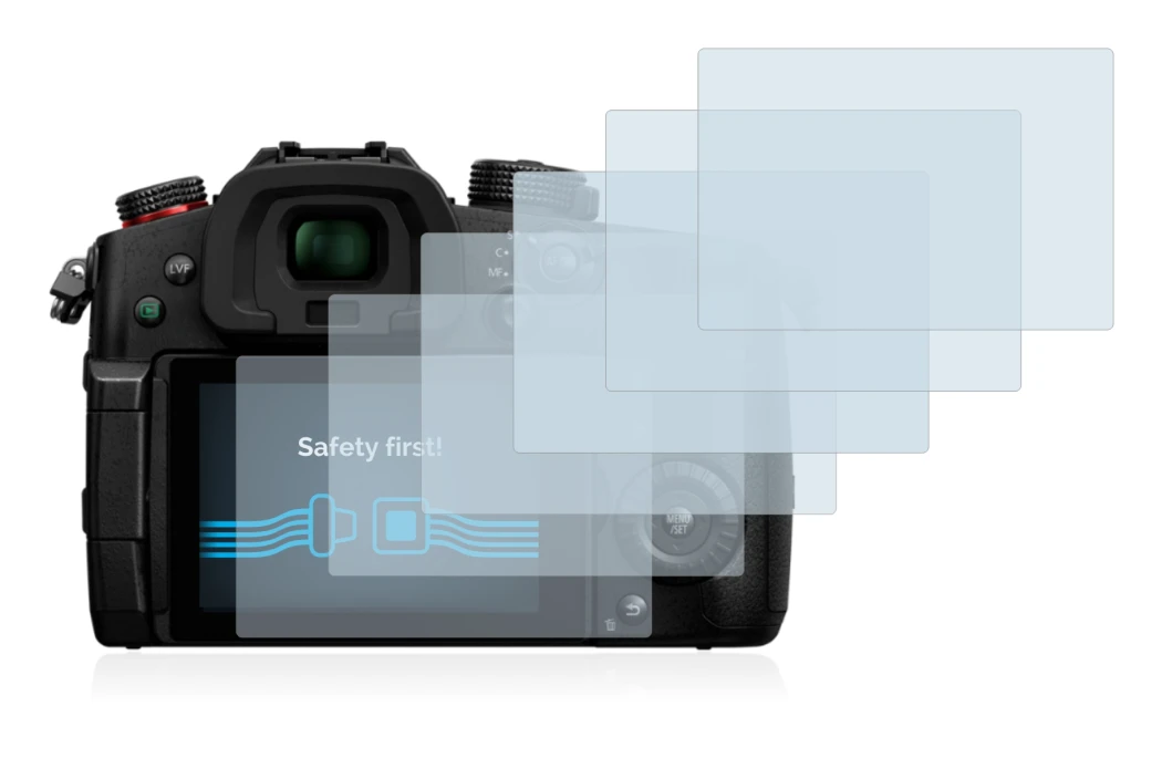 Image of the device Panasonic Lumix DC-GH5 II with a wide variety of screen protectors.