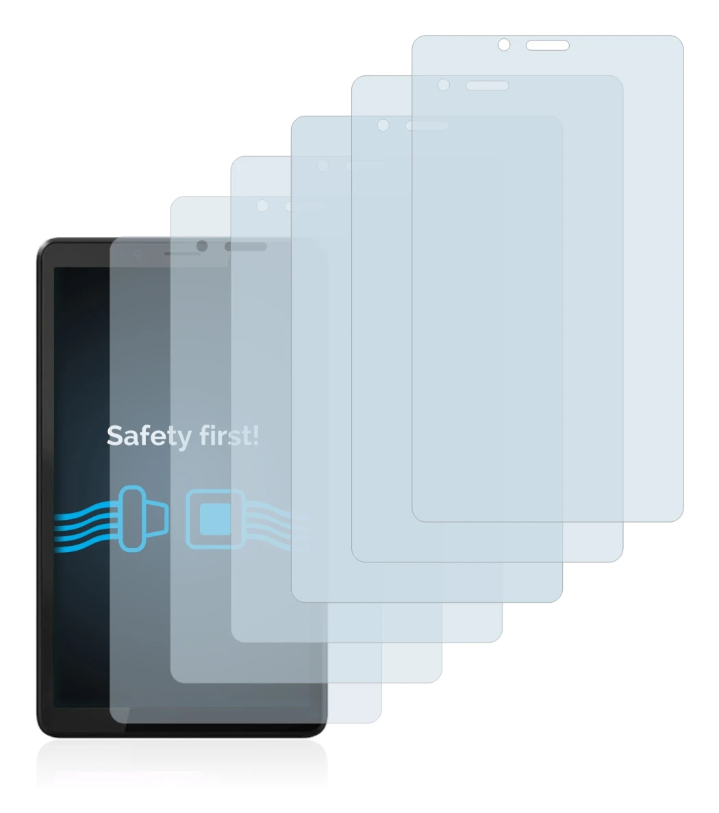 Image of the device Lenovo Tab M7 (3th Gen.) with a wide variety of screen protectors.