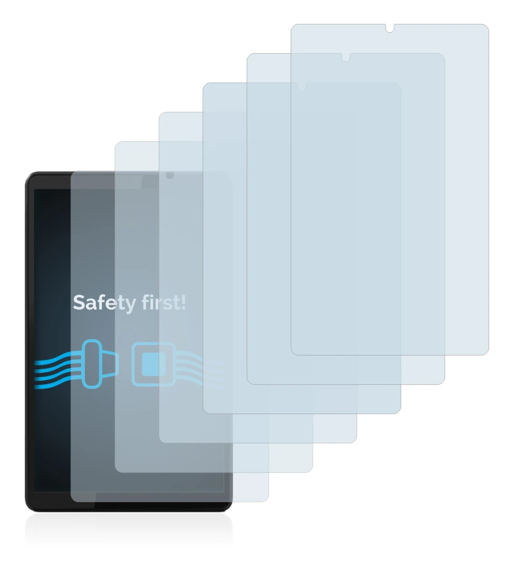 Image of the device Lenovo Tab M8 (3th Gen.) with a wide variety of screen protectors.