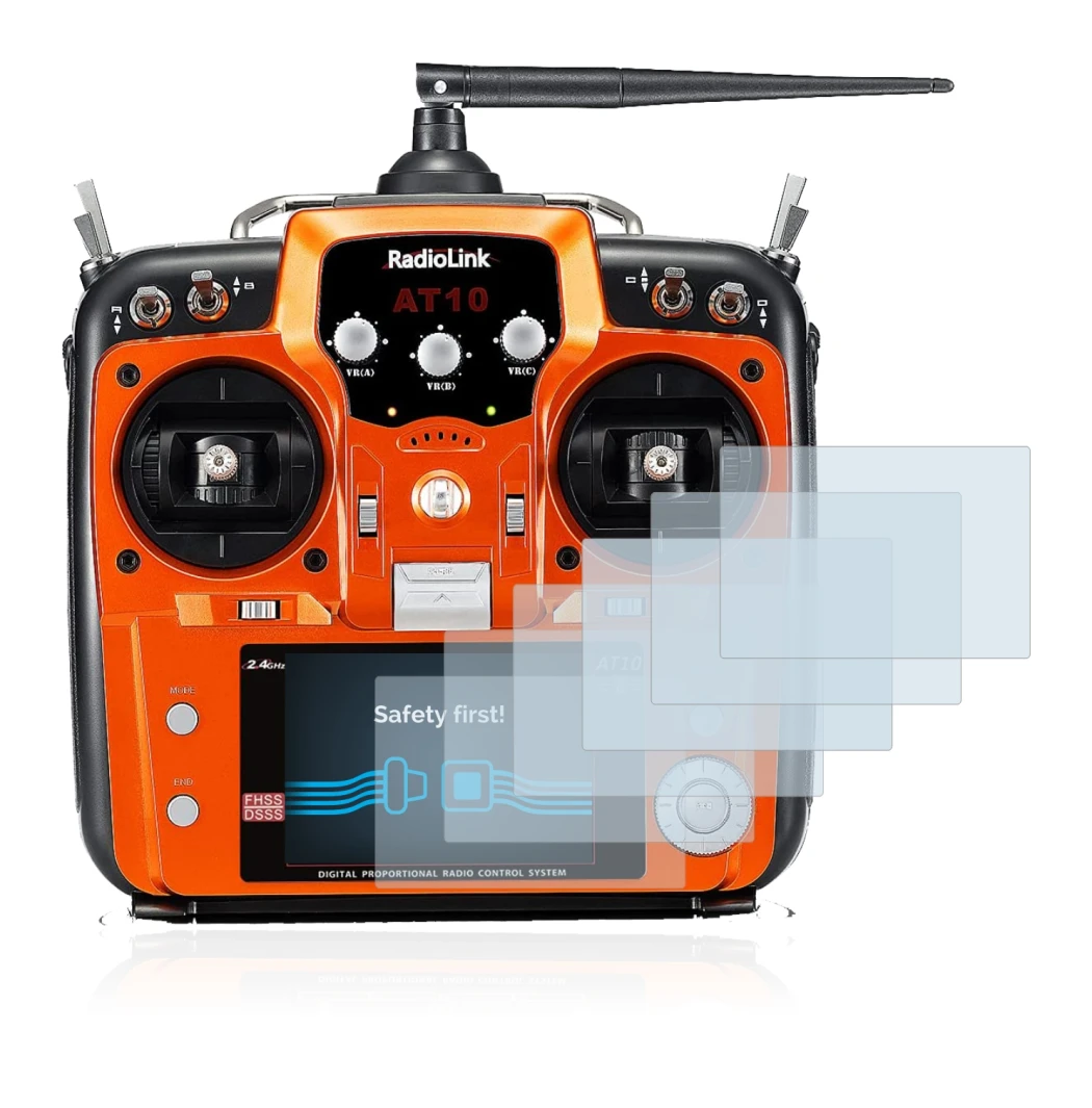 Image of the device RadioLink AT10II with a wide variety of screen protectors.