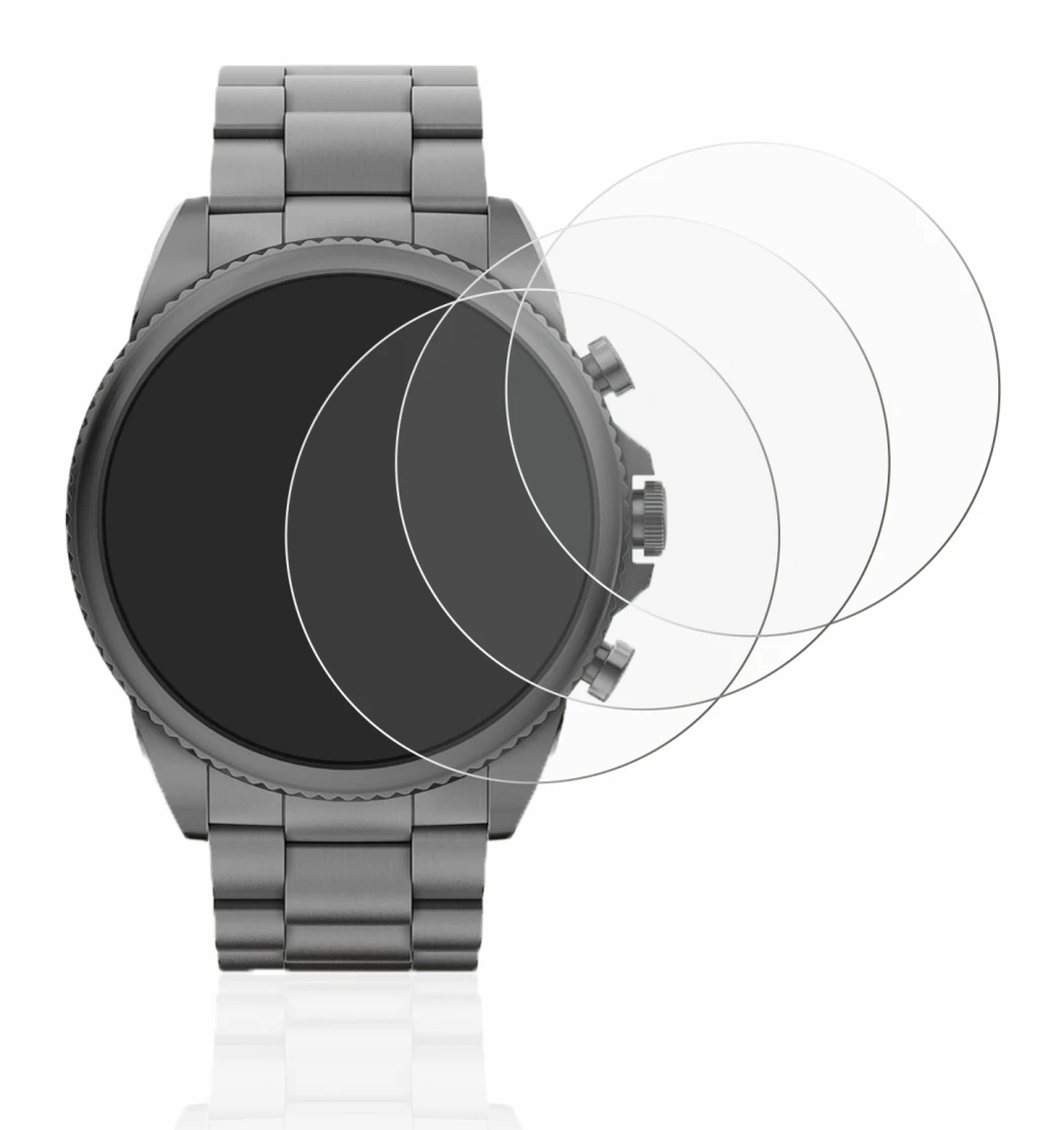 Image of the device Fossil Gen 6 (44mm) with a wide variety of screen protectors.