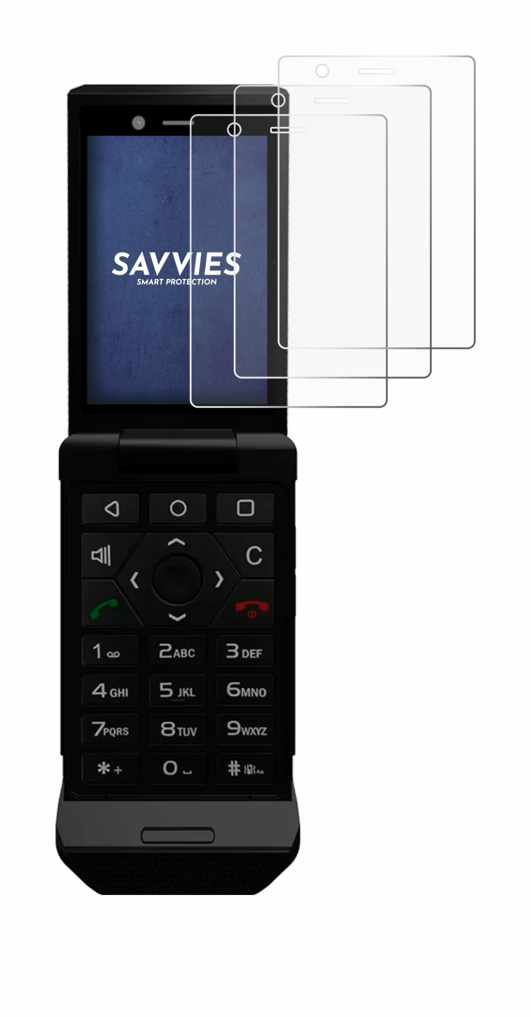 Image of the device Caterpillar Cat S22 Flip with a wide variety of screen protectors.
