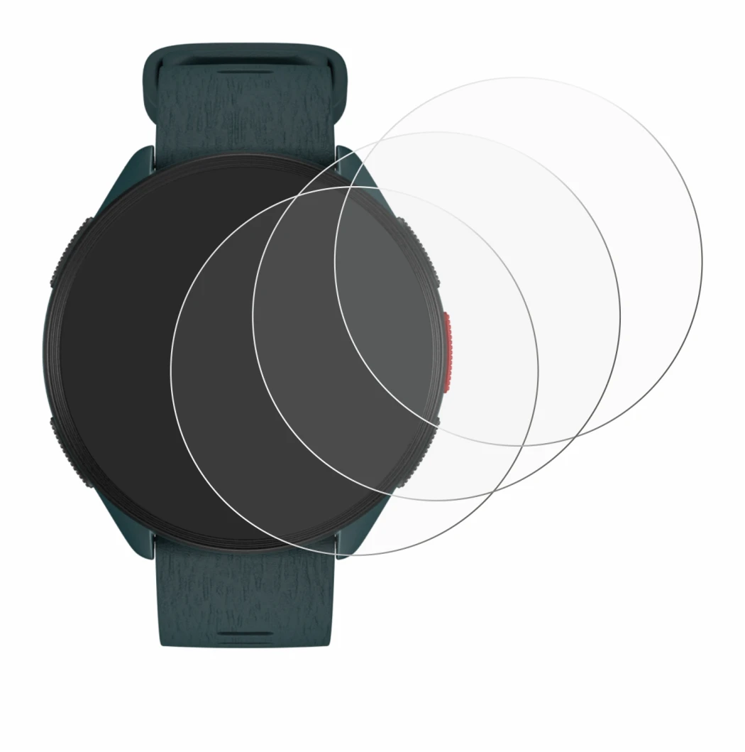 Image of the device Polar Pacer with a wide variety of screen protectors.