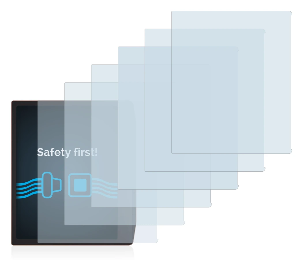 Image of the device PocketBook Era with a wide variety of screen protectors.