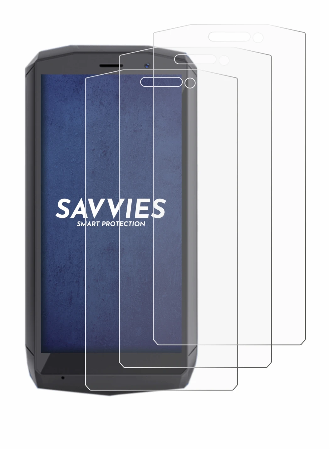 Image of the device Cubot Pocket with a wide variety of screen protectors.