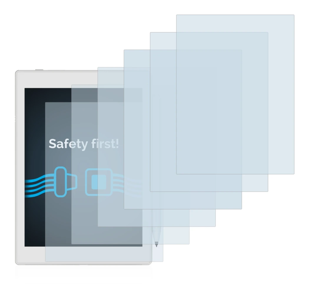 Image of the device Boox Nova Air 2 with a wide variety of screen protectors.