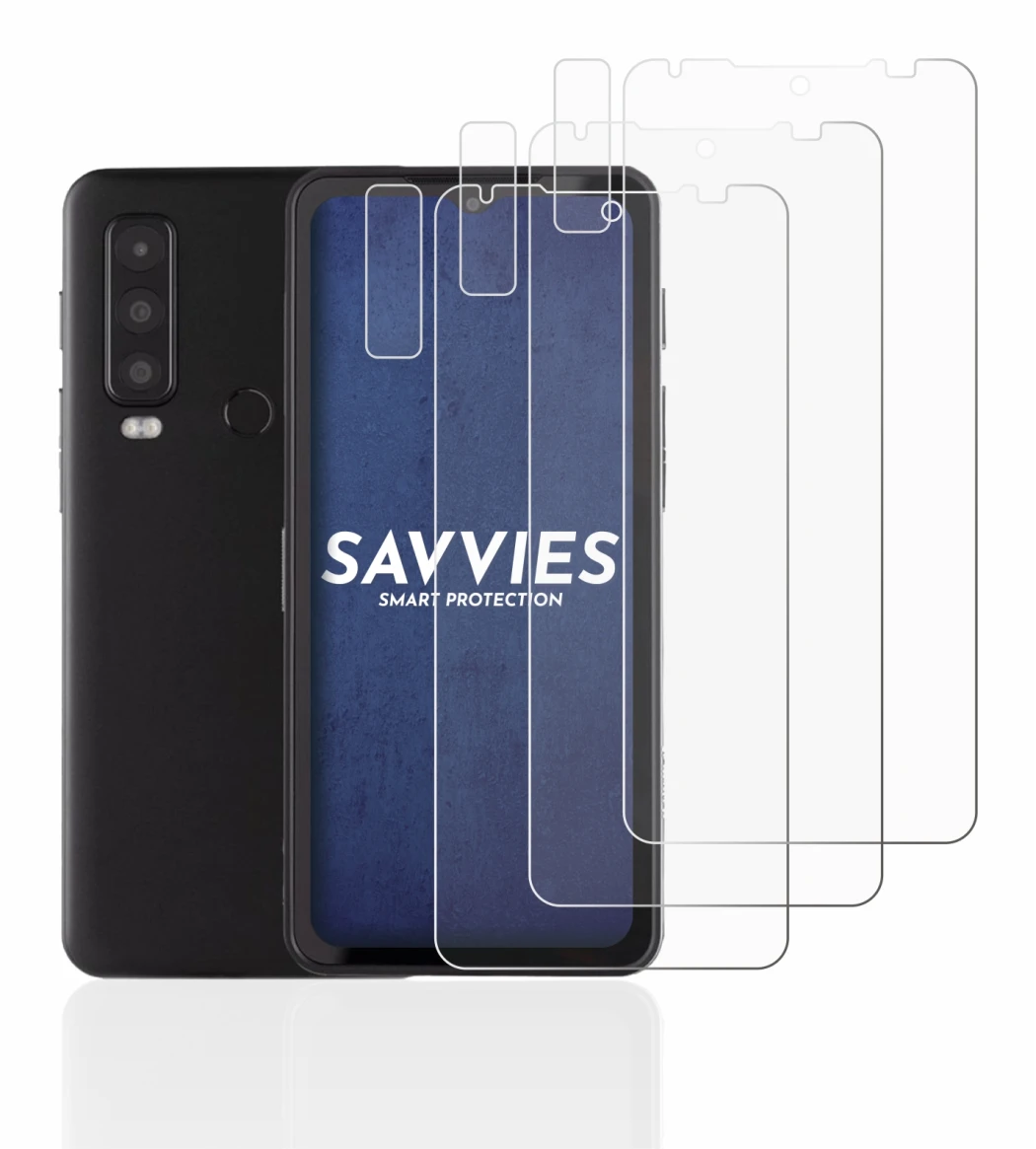 Image of the device Caterpillar Cat S75 (Front+Camera) with a wide variety of screen protectors.