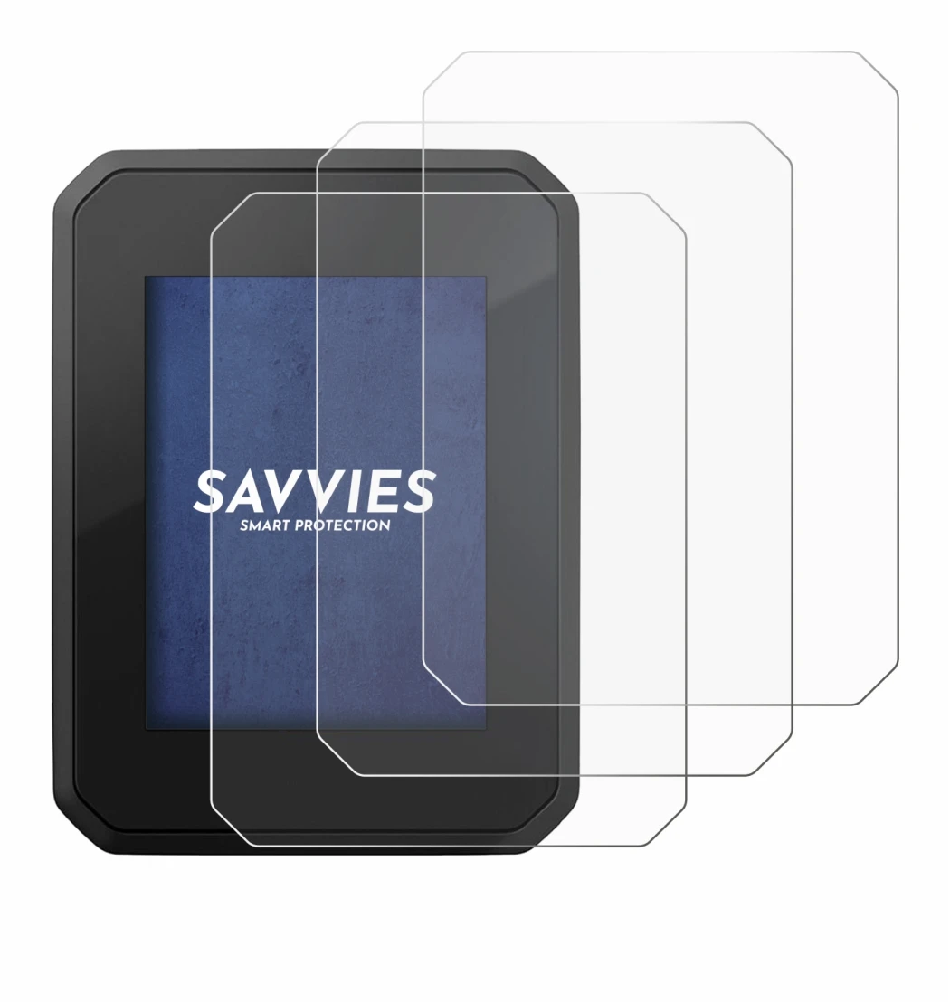 Image of the device FIT Display Compact with a wide variety of screen protectors.