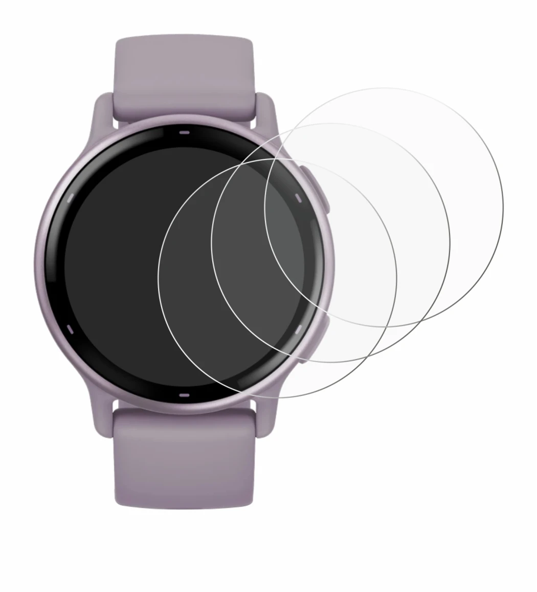 Image of the device Garmin vivoactive 5 with a wide variety of screen protectors.