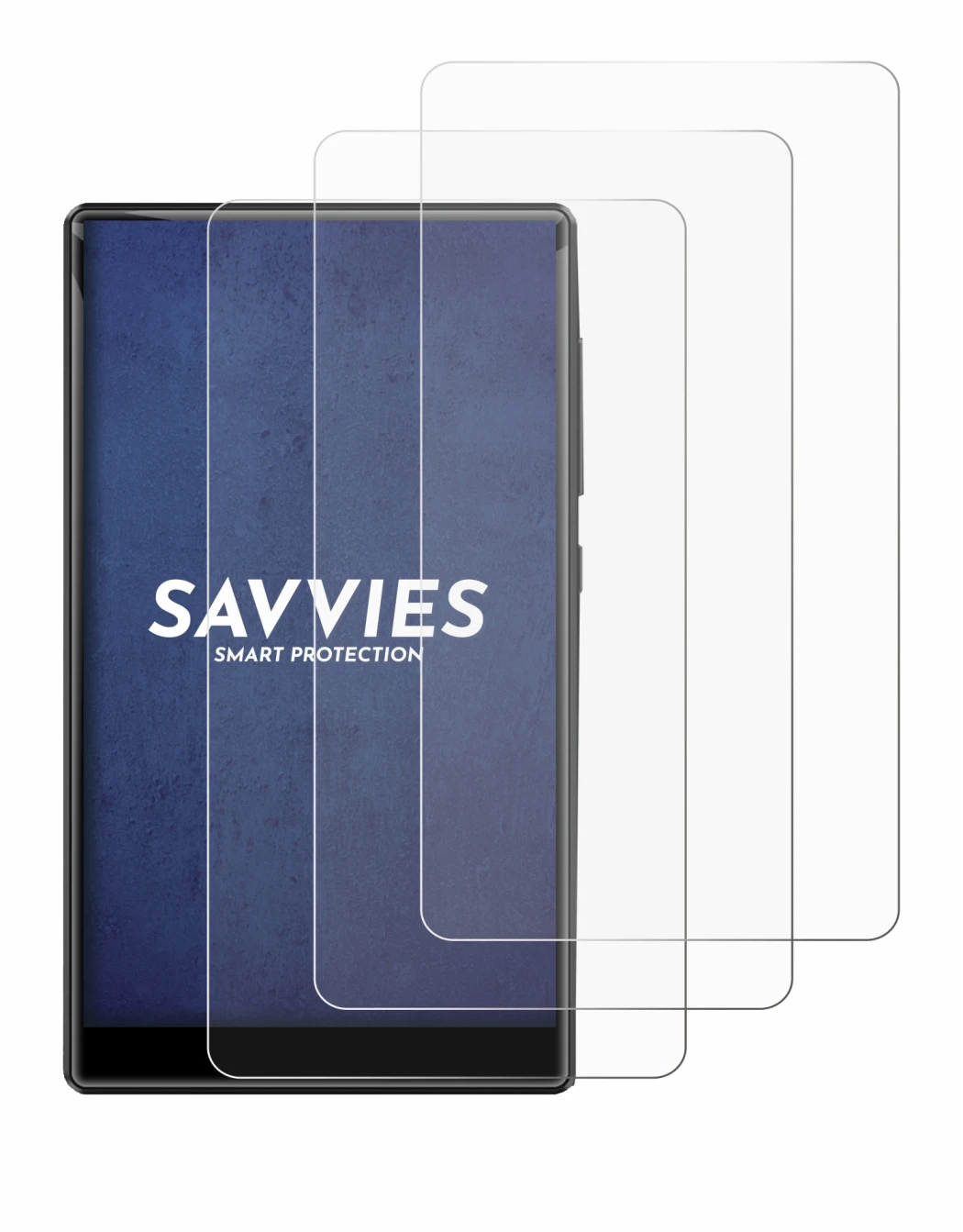 Image of the device innioasis G1-80G with a wide variety of screen protectors.