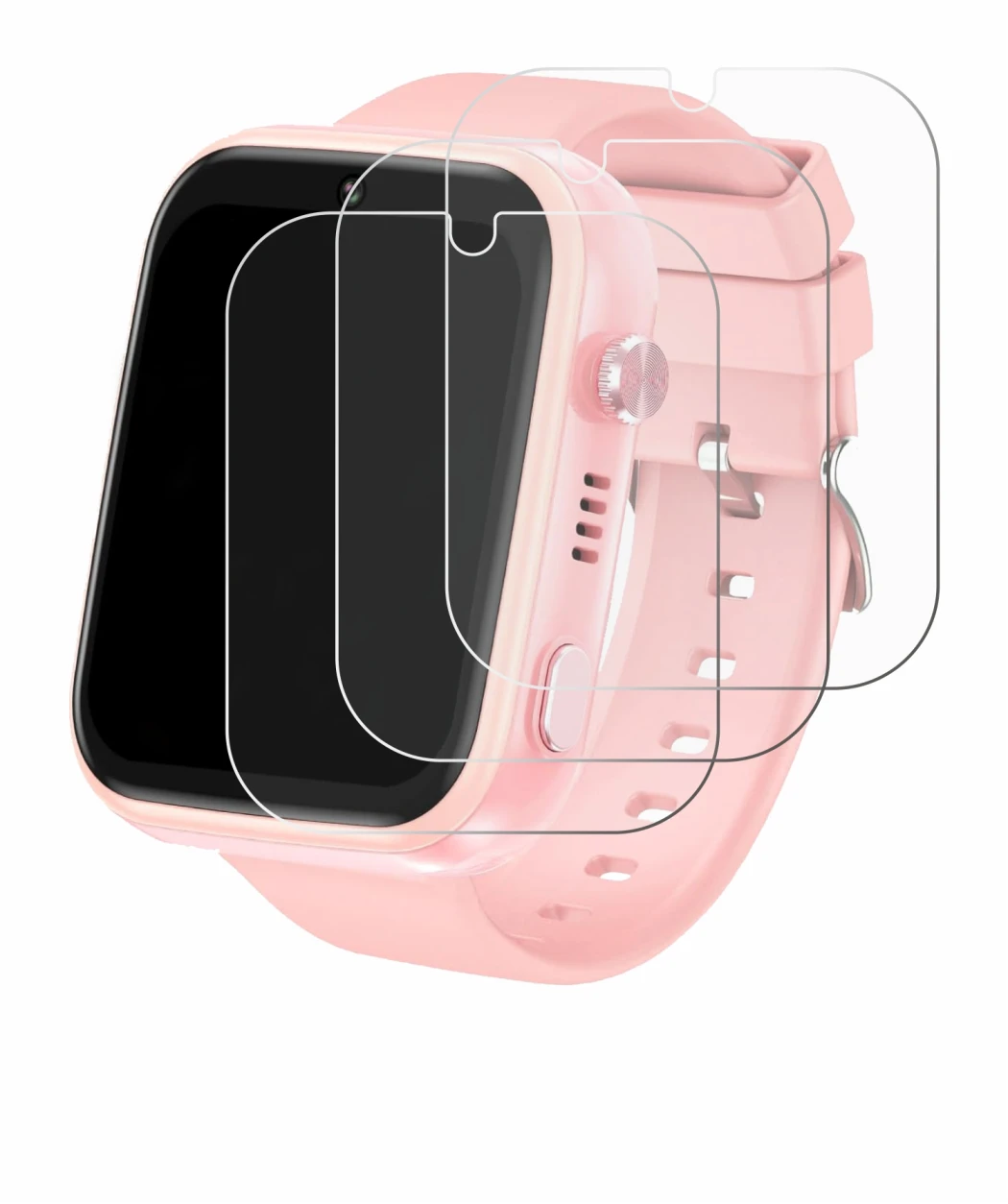 Image of the device jianyana 4G Kids Smartwatch with a wide variety of screen protectors.