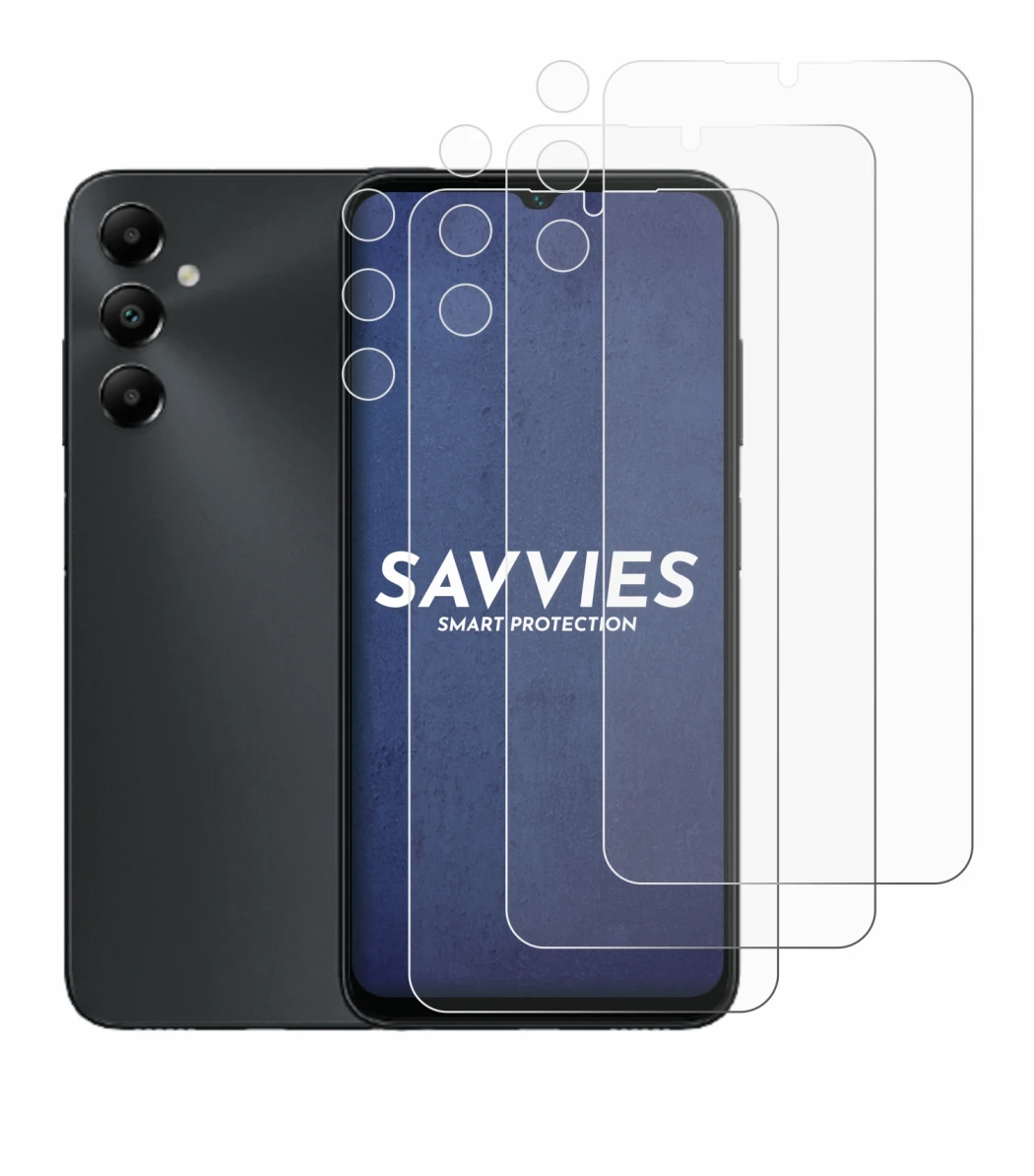 Image of the device Samsung Galaxy A05s (Front+Camera) with a wide variety of screen protectors.