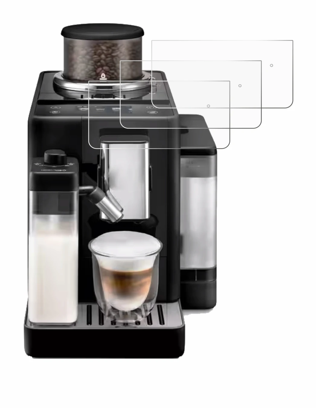 Image of the device DeLonghi Rivelia with a wide variety of screen protectors.