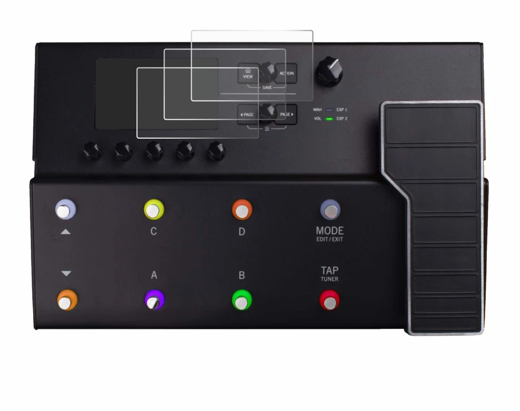 Image of the device Line 6 POD Go with a wide variety of screen protectors.