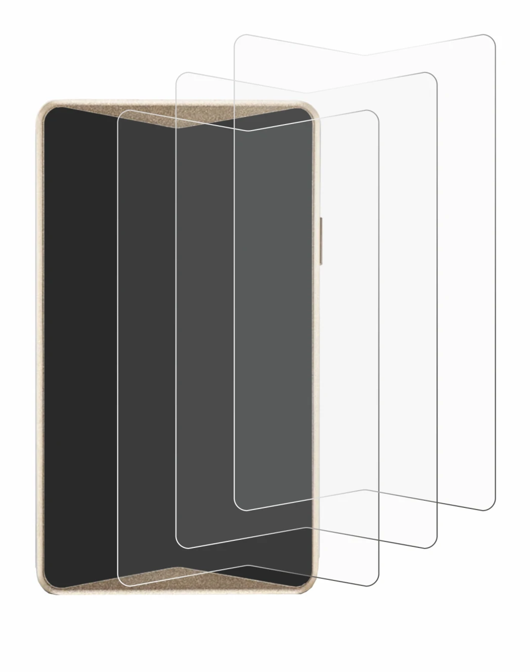 Image of the device ELLIPAL Titan 2.0 Cold Wallet with a wide variety of screen protectors.