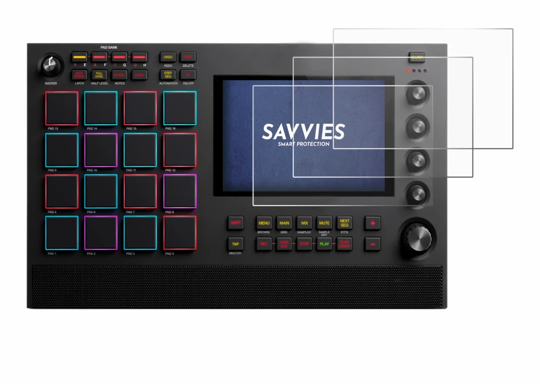 Image of the device Akai MPC Live II with a wide variety of screen protectors.