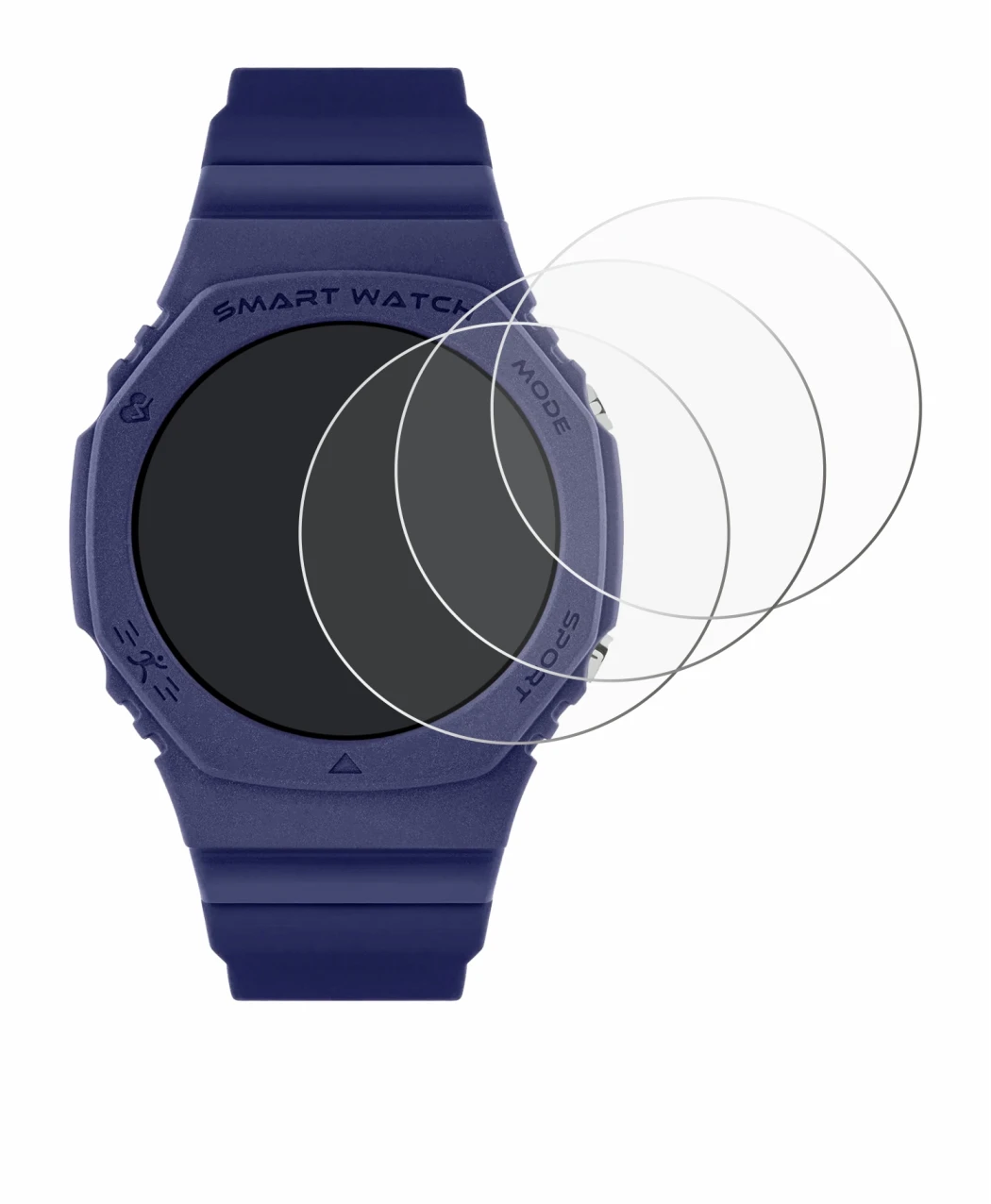 Image of the device Reflex Active Series 26 with a wide variety of screen protectors.