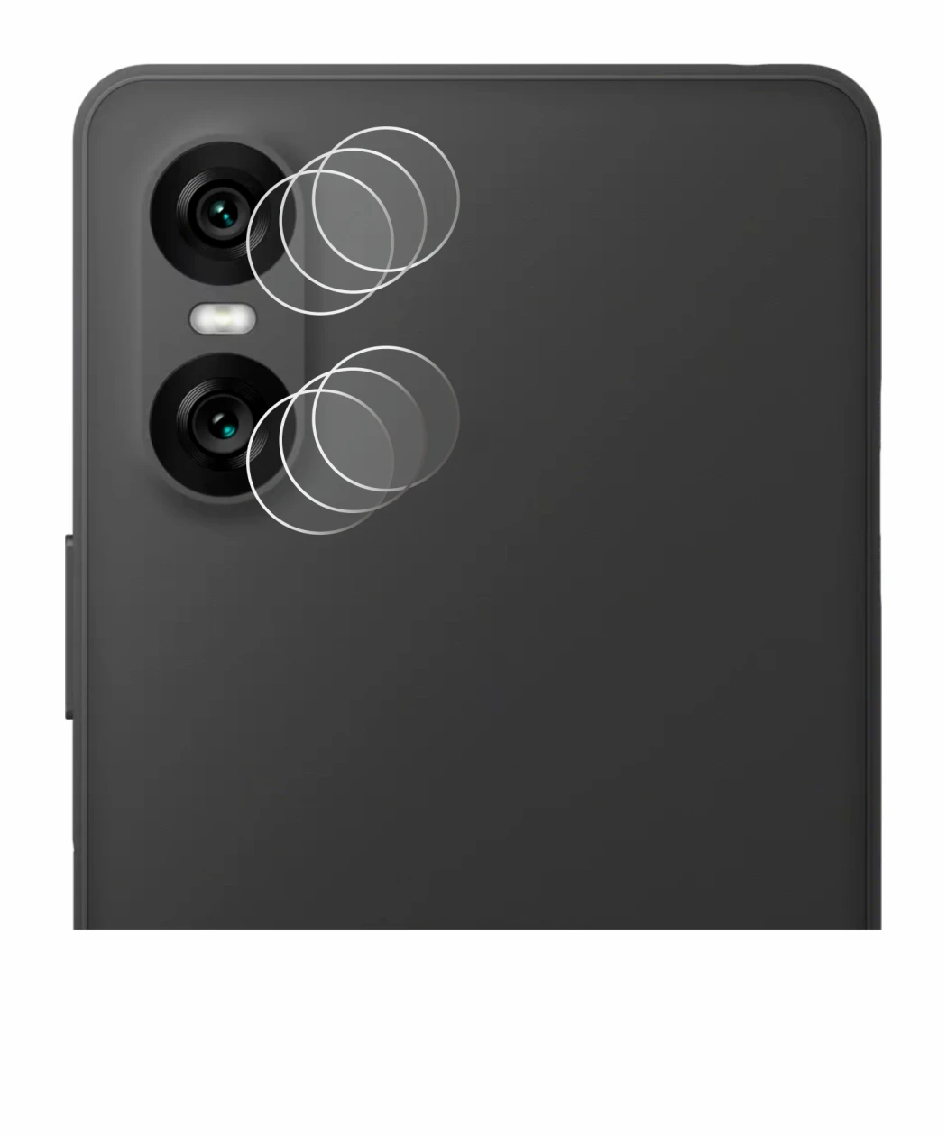 Image of the device Sony Xperia 10 VI (ONLY Camera Lens) with a wide variety of screen protectors.