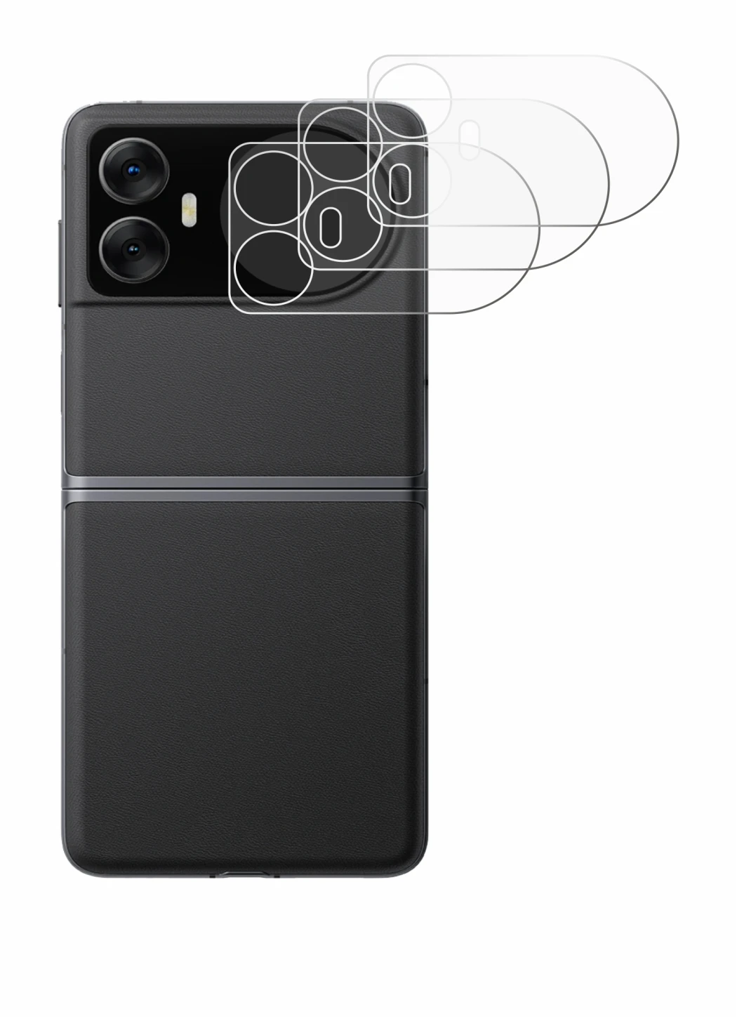 Image of the device Blackview Hero 10 (Outer display) with a wide variety of screen protectors.
