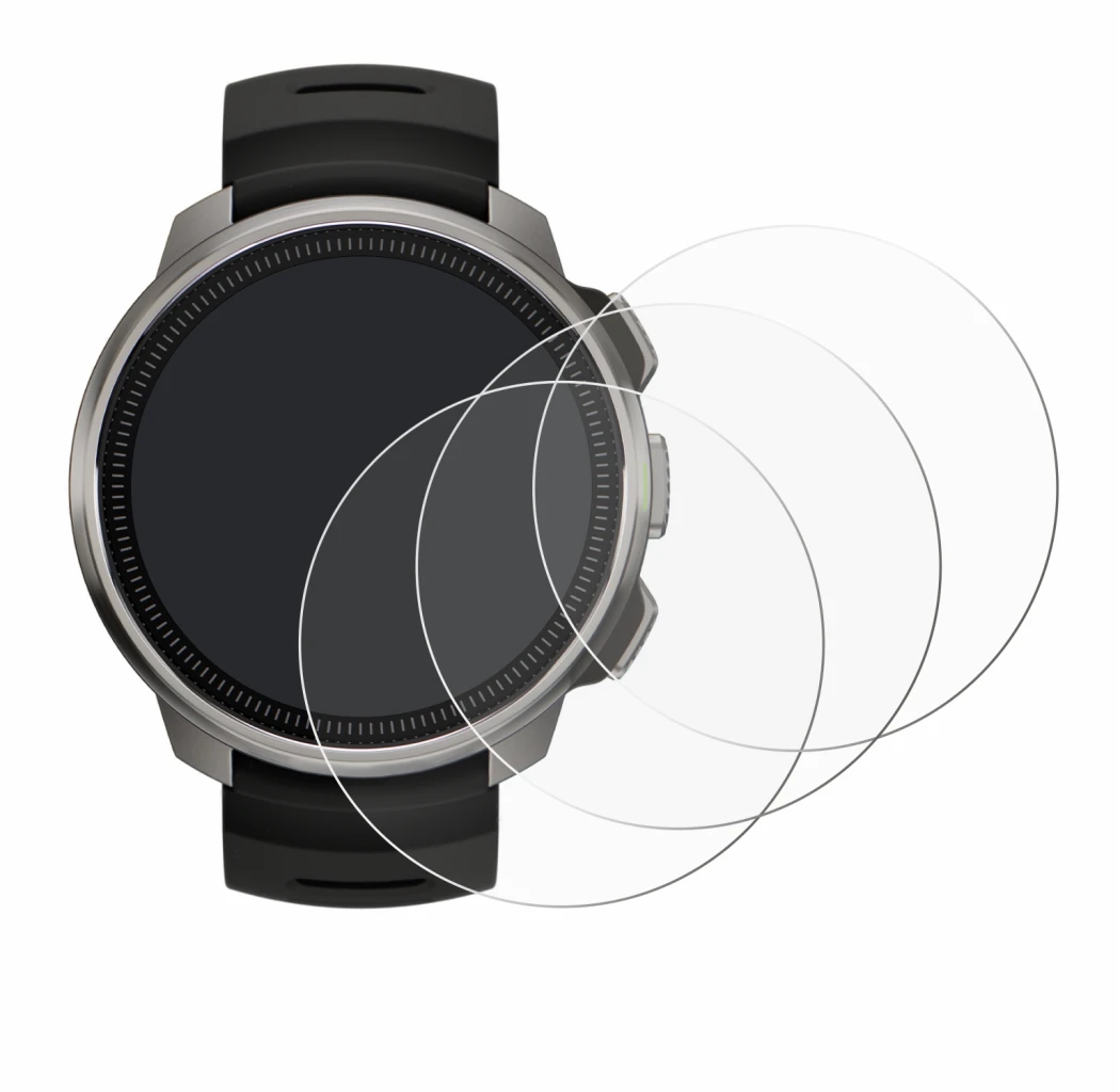 Image of the device Suunto Ocean with a wide variety of screen protectors.