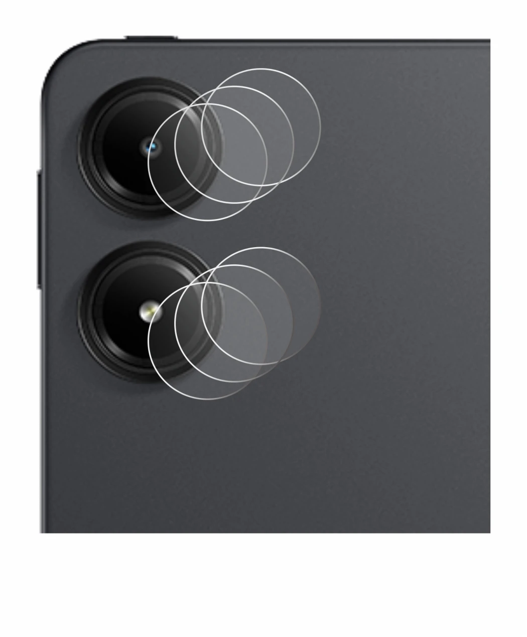 Image of the device Xiaomi Redmi Pad Pro 5G (ONLY Camera Lens) with a wide variety of screen protectors.